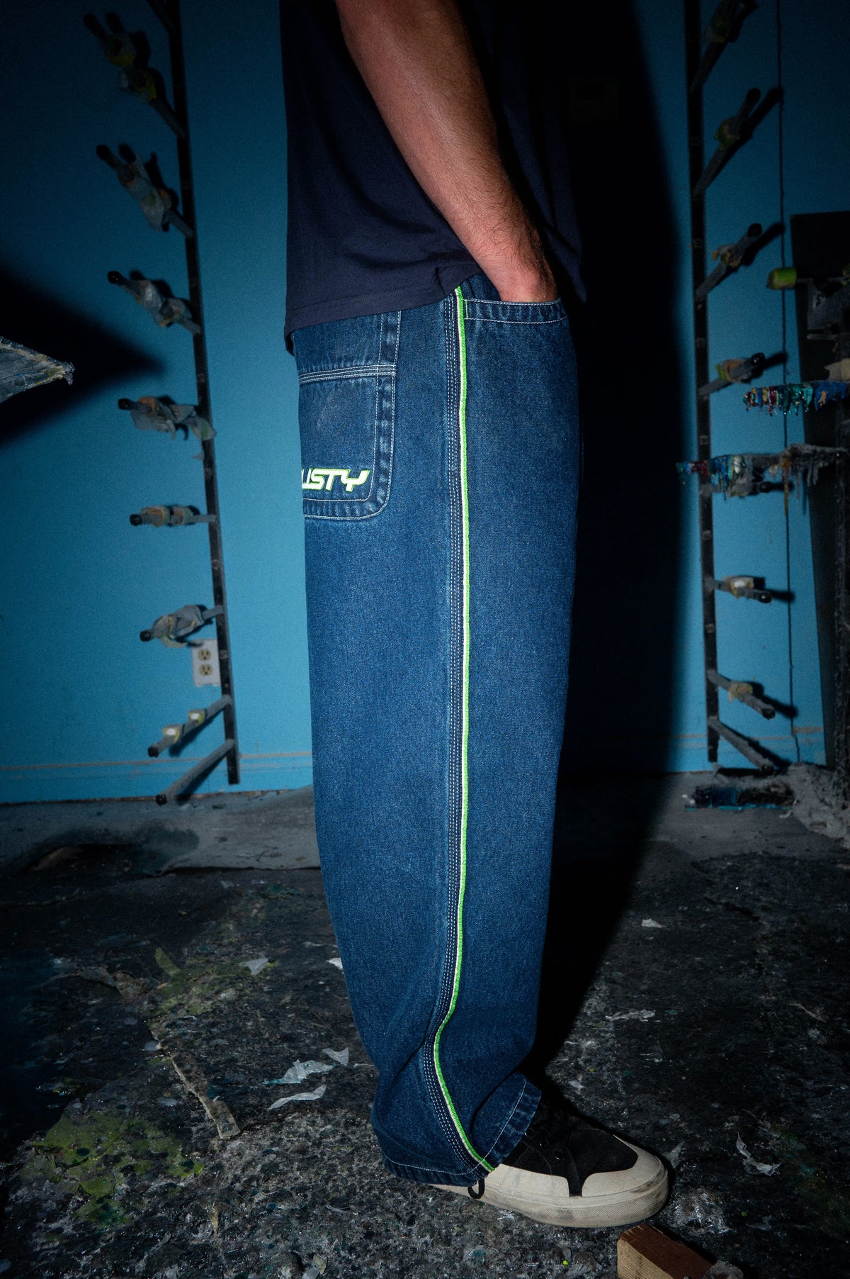 Rusty - Pantalon homme - Flip daddy 2.0 jean "Deep sea blue" bleu - photo 3