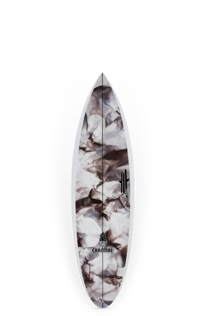 Cardinal Surfboards — Monster fins twinzer round tail — 5'10" - photo 1