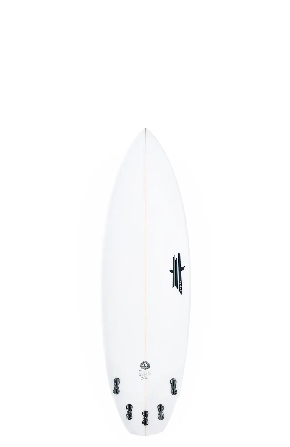 Cardinal Surfboards — Monster fins twinzer swallow — 5'10" - photo 2