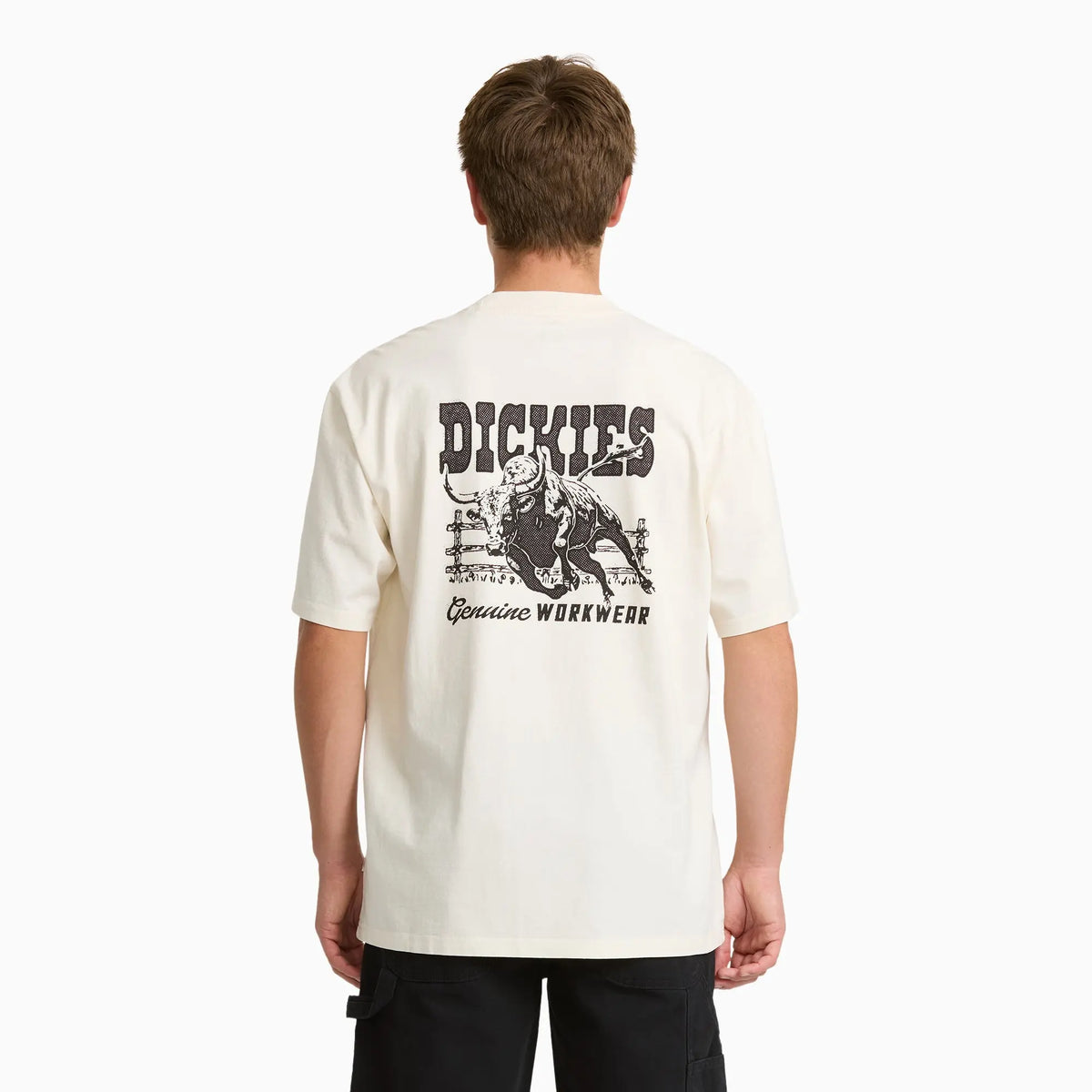 Dickies - T-shirts - Buchtell ss tee - Blanc - photo 1