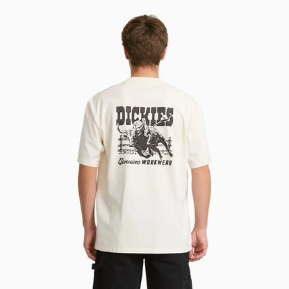 Dickies - T-shirts - Buchtell ss tee - Blanc - photo 1