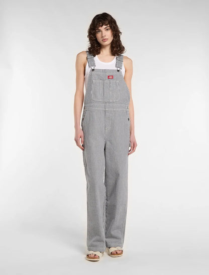 Dickies - Salopettes - Hickory bib w - Bleu - photo 1