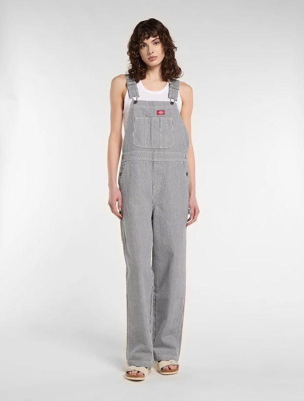 Dickies - Salopettes - Hickory bib w - Bleu - photo 1