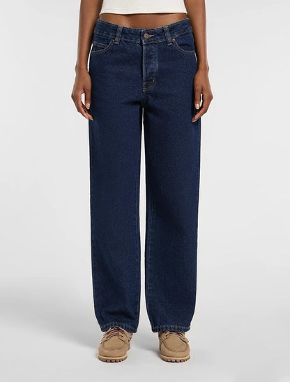Dickies - Femme - Pantalons - 984 relaxed straight - Bleu - photo 1