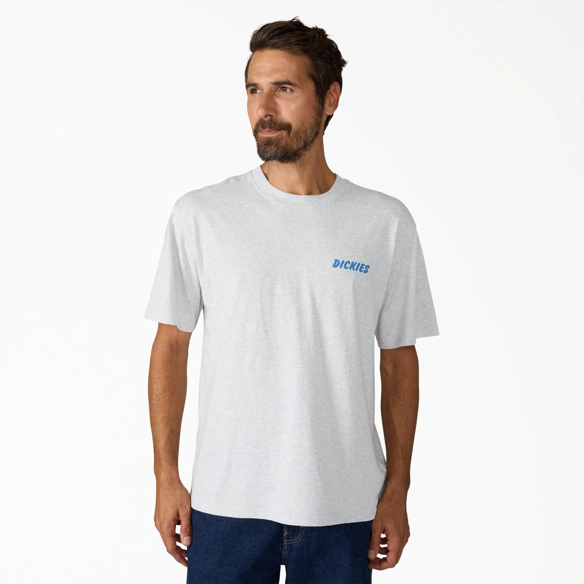 Dickies - Homme - T-shirts - Dry ridge ss tee - Gris - photo 2