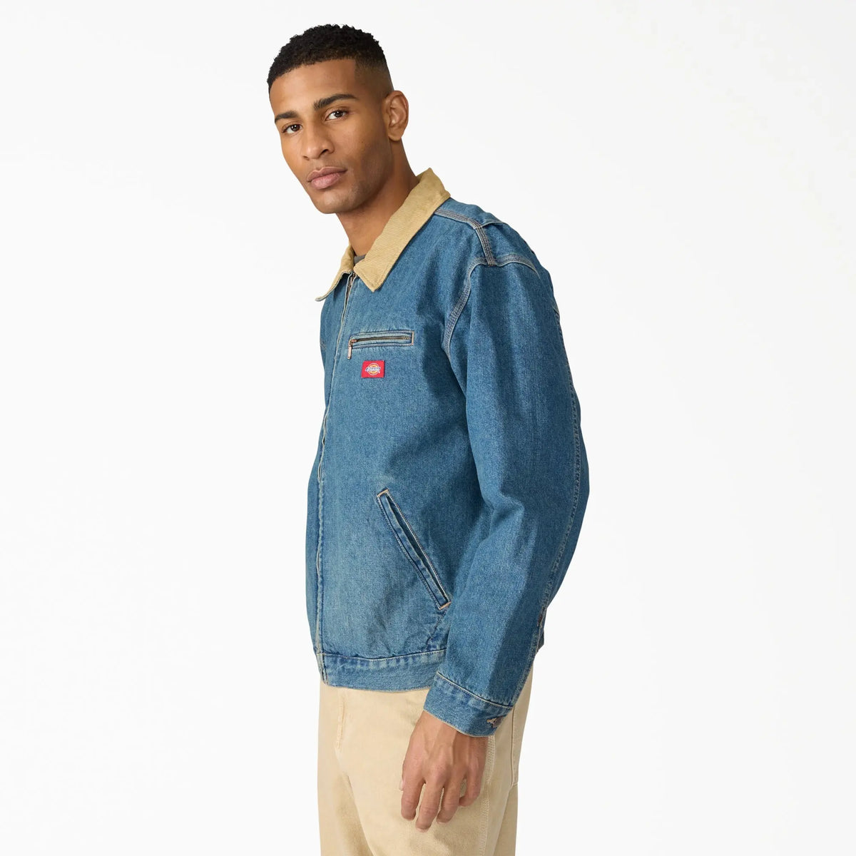 Dickies - Homme - Vestes & surchemises - Denim painter jacket - Vert - photo 3