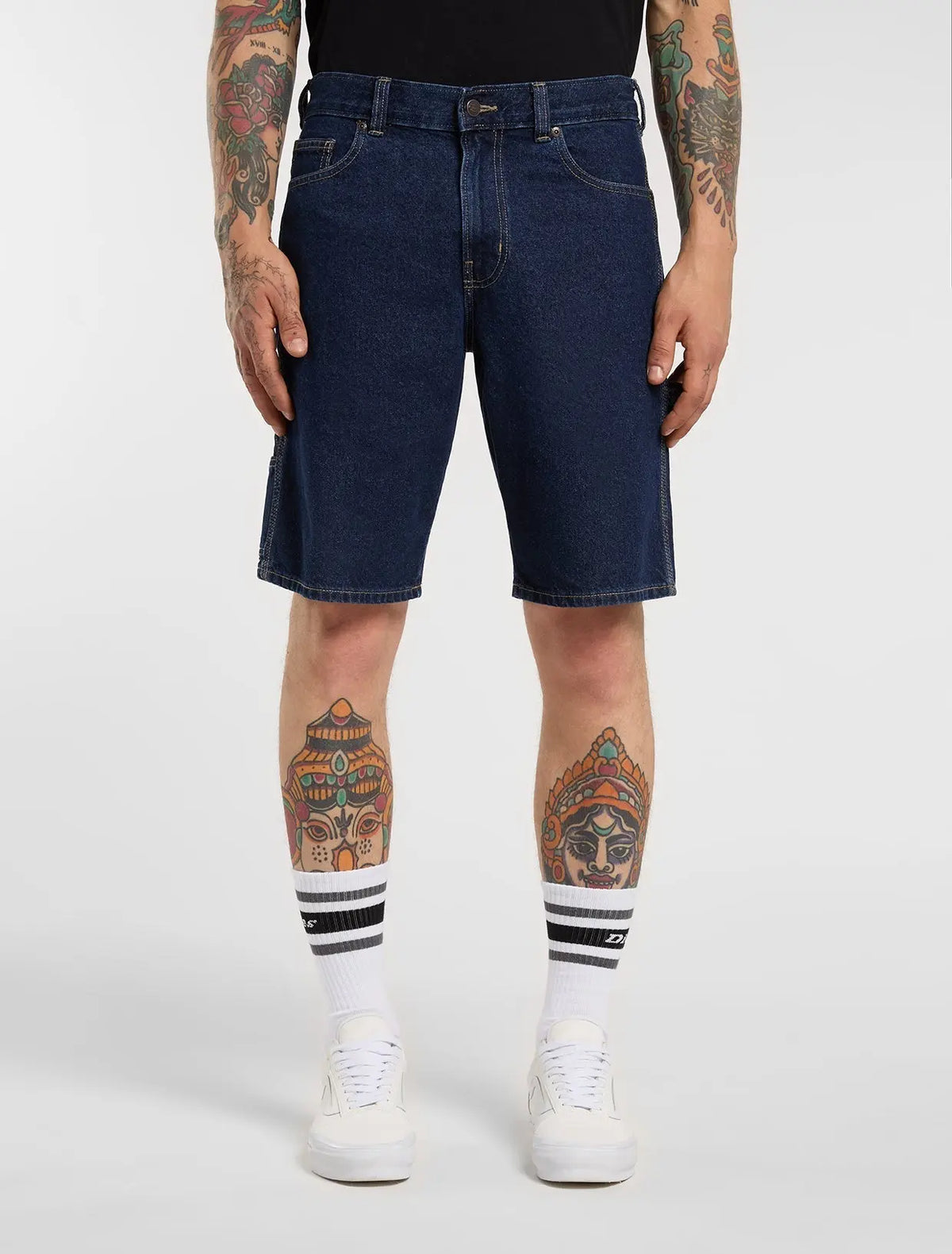 Dickies - Homme - Shorts - 993 11 inch carpenter - Bleu - photo 1