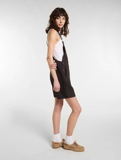 Dickies - Femme - Combinaisons / Combishorts - Lw canvas short bib w - Noir - photo 3