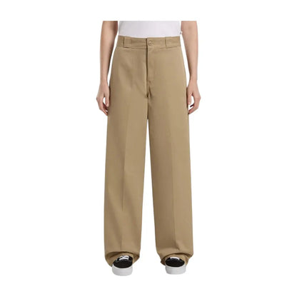 Dickies - Femme - Pantalons - 247 loose work pant w - Beige - photo 3