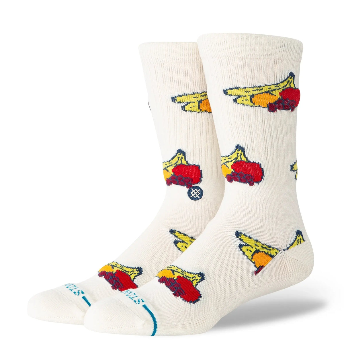 Stance - Chaussettes - Fruits Crew Blanc - photo 1