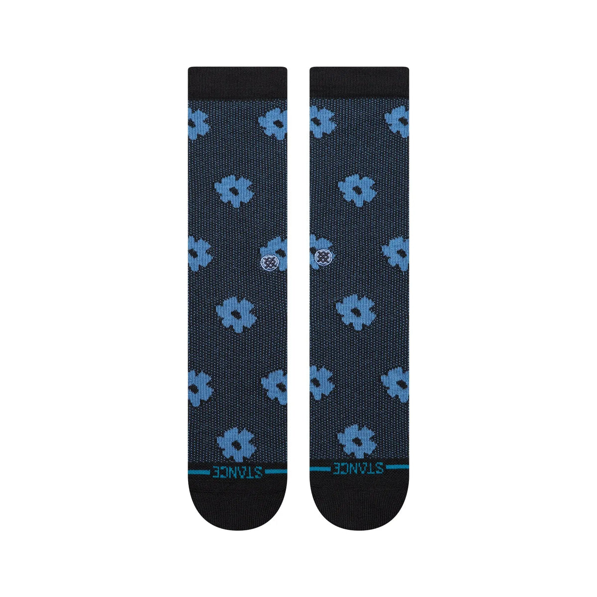 Stance - Chaussettes - Digital Daisy Crew Noir - photo 2