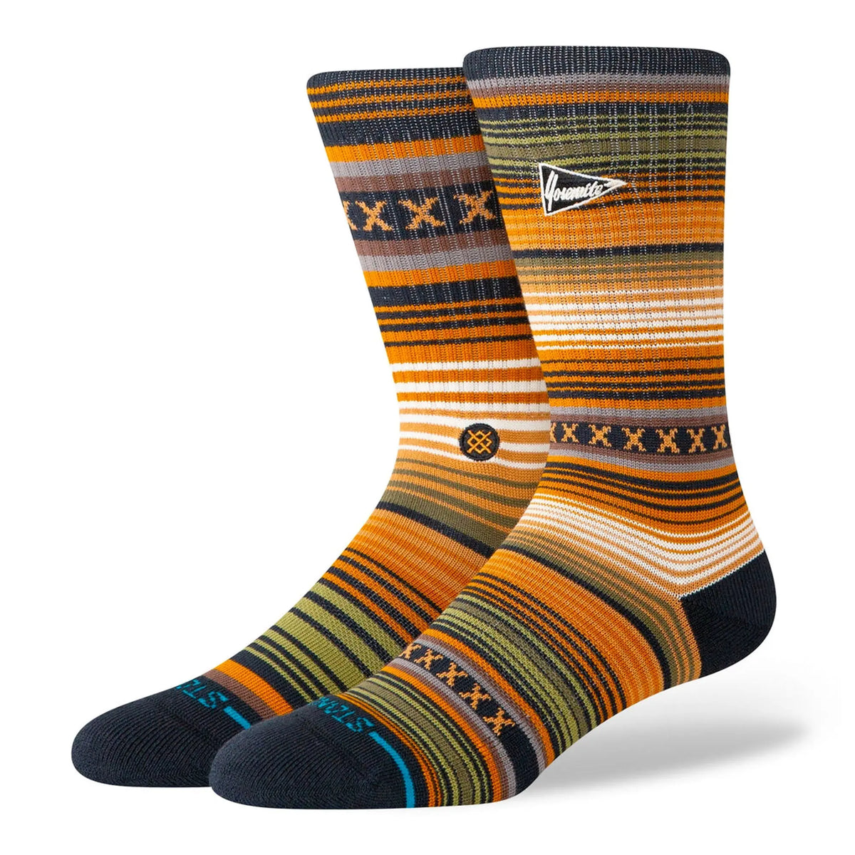 Stance - Chaussettes - Curren Parks Crew Or - photo 1