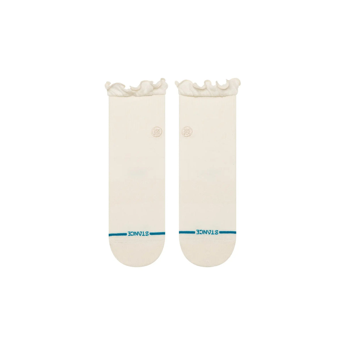 Stance - Chaussettes - Ruffle Icon Quarter Blanc - photo 1