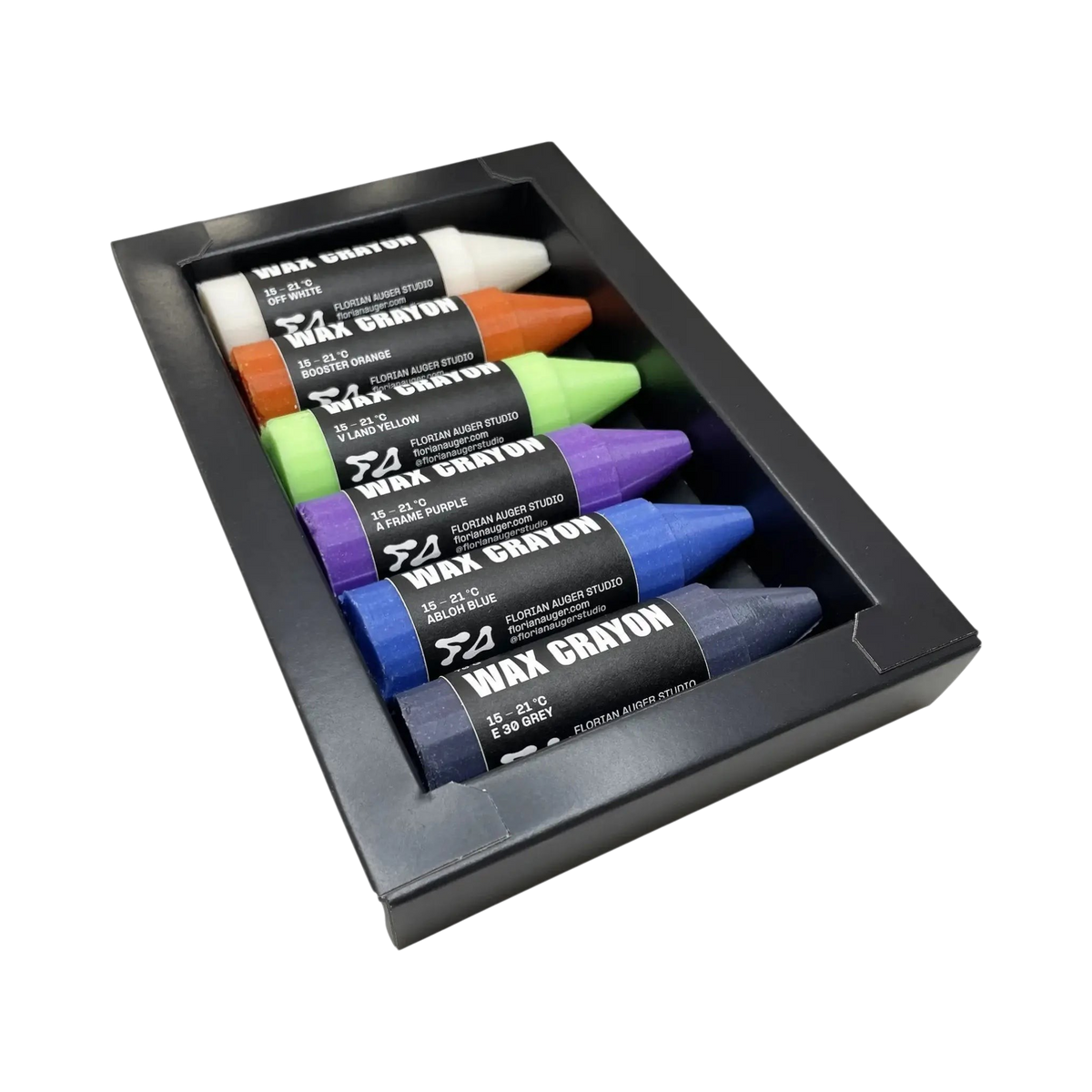 Wax Crayon Boite de Six - photo 1