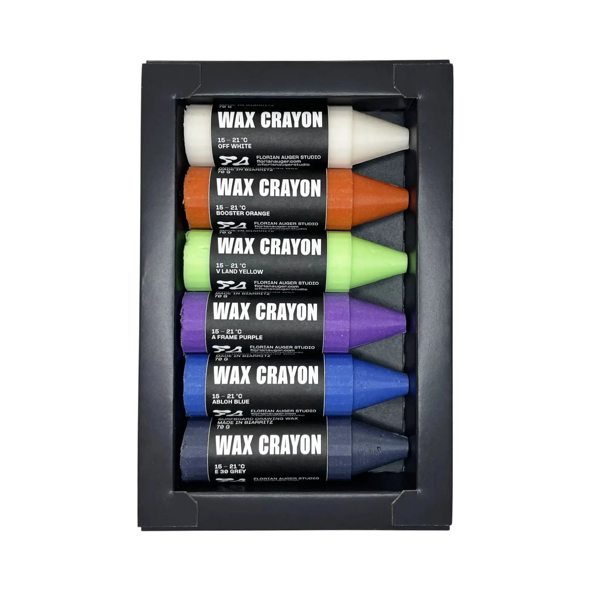 Wax Crayon Boite de Six - photo 3