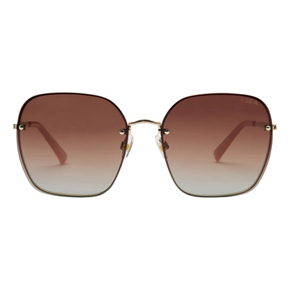 I-SEA - Lunettes de soleil - Metal Frame WIS03EME Gold Brown Polarized - photo 1