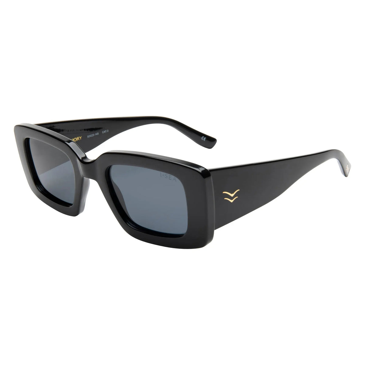 I-SEA - Lunettes de soleil - Fashion Frame WIS04EMO Black Smoke Polarized - photo 2