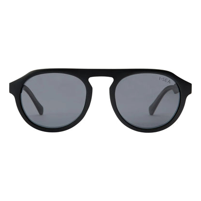 I-SEA - Lunettes de soleil - Fashion Frame MIS02IVA Black Smoke Polarized - photo 2