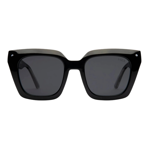 I-SEA - Lunettes de soleil - Retro Frame WIS01JEM Ink Smoke Polarized