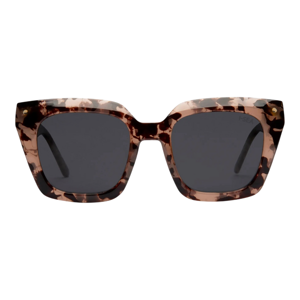 I-SEA - Lunettes de soleil - Retro Frame WIS01JEM Blonde Tort Smoke Polarized
