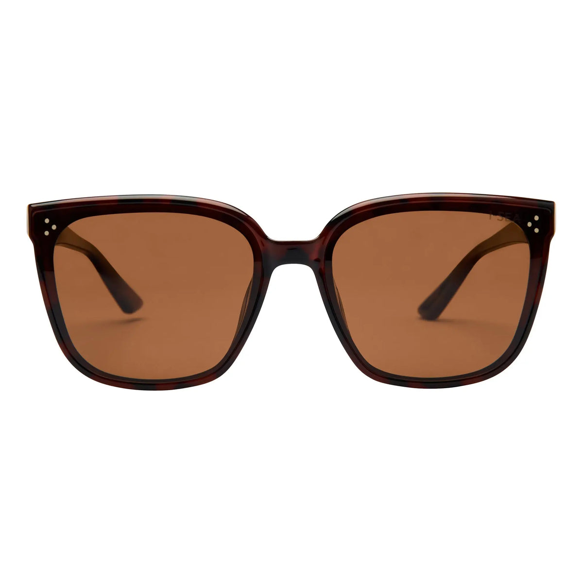 I-SEA - Lunettes de soleil - Fashion Frame WIS03MAD Tort Brown Polarized - photo 1