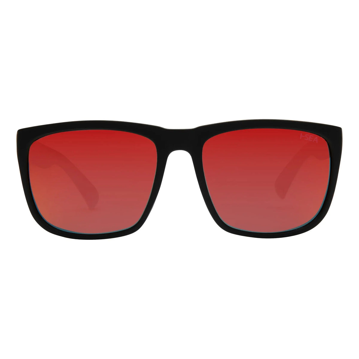 I-SEA - Lunettes de soleil - Sport Frame MIS01WYA Black Red Mirror Polarized - photo 1