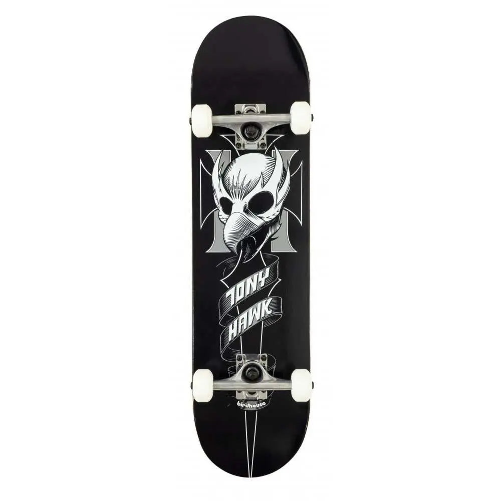 Birdhouse - Skateboards complets - Hawk Crest 8" noir - photo 1