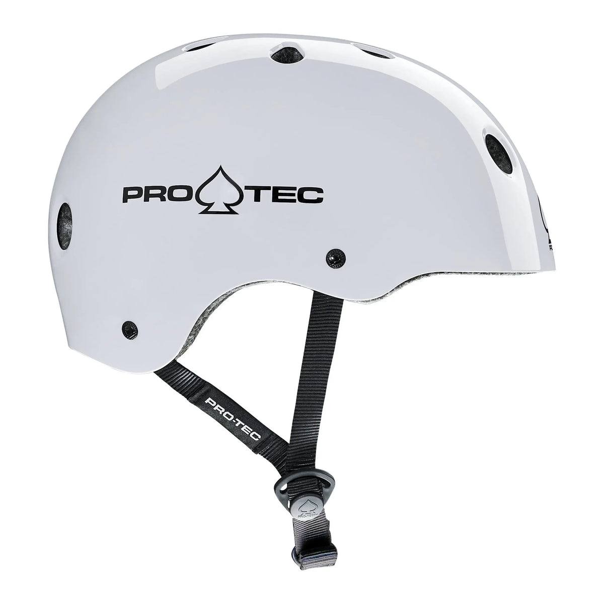 Pro tech - Casques de skate - Old School Cert Gloss blanc - photo 2