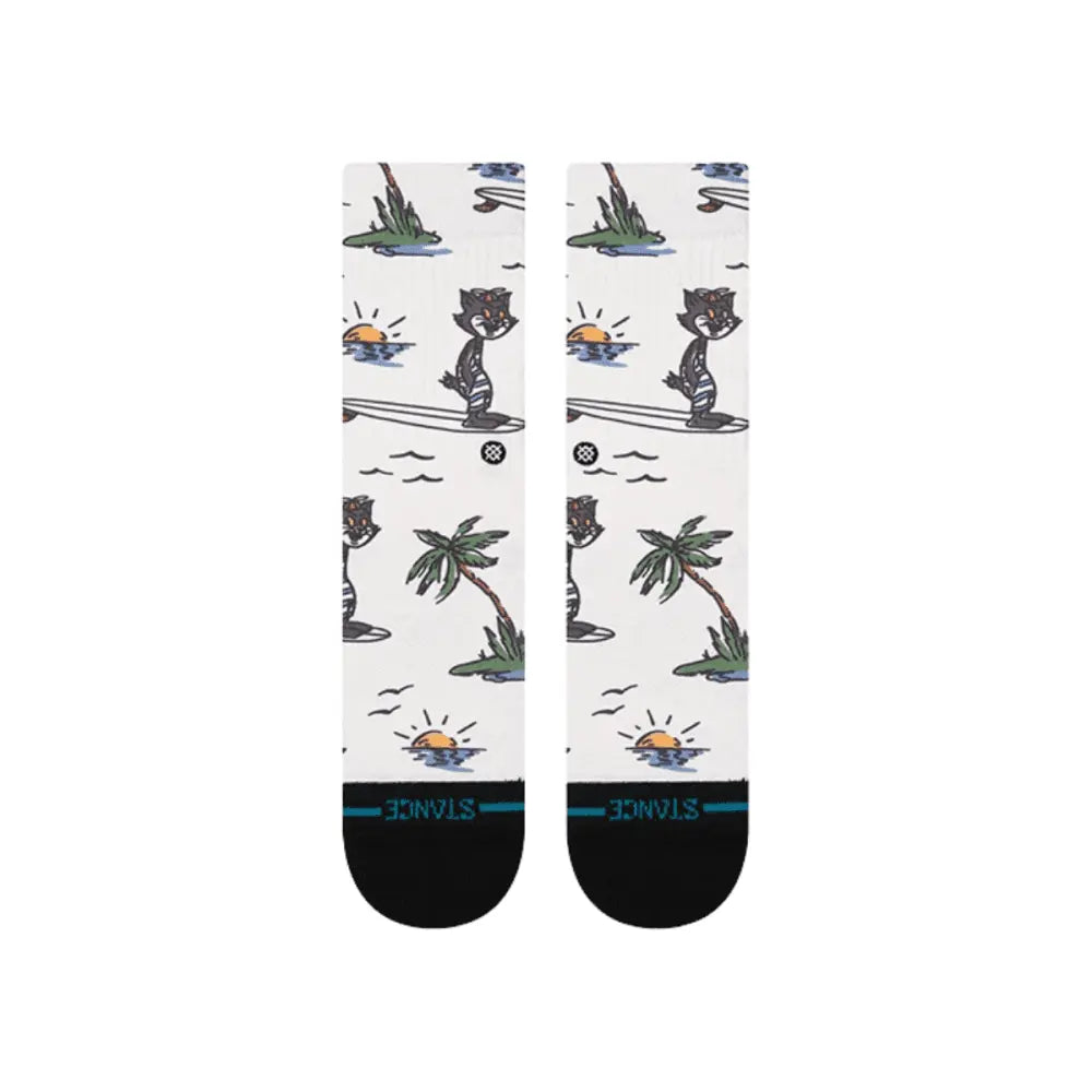 Stance - Chaussettes - Kool Katz Surf Crew blanc - photo 2