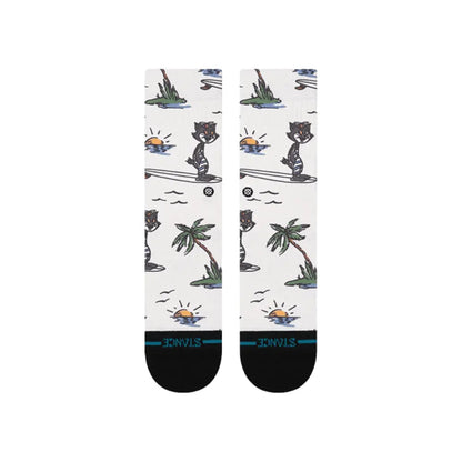 Stance - Chaussettes - Kool Katz Surf Crew blanc - photo 2