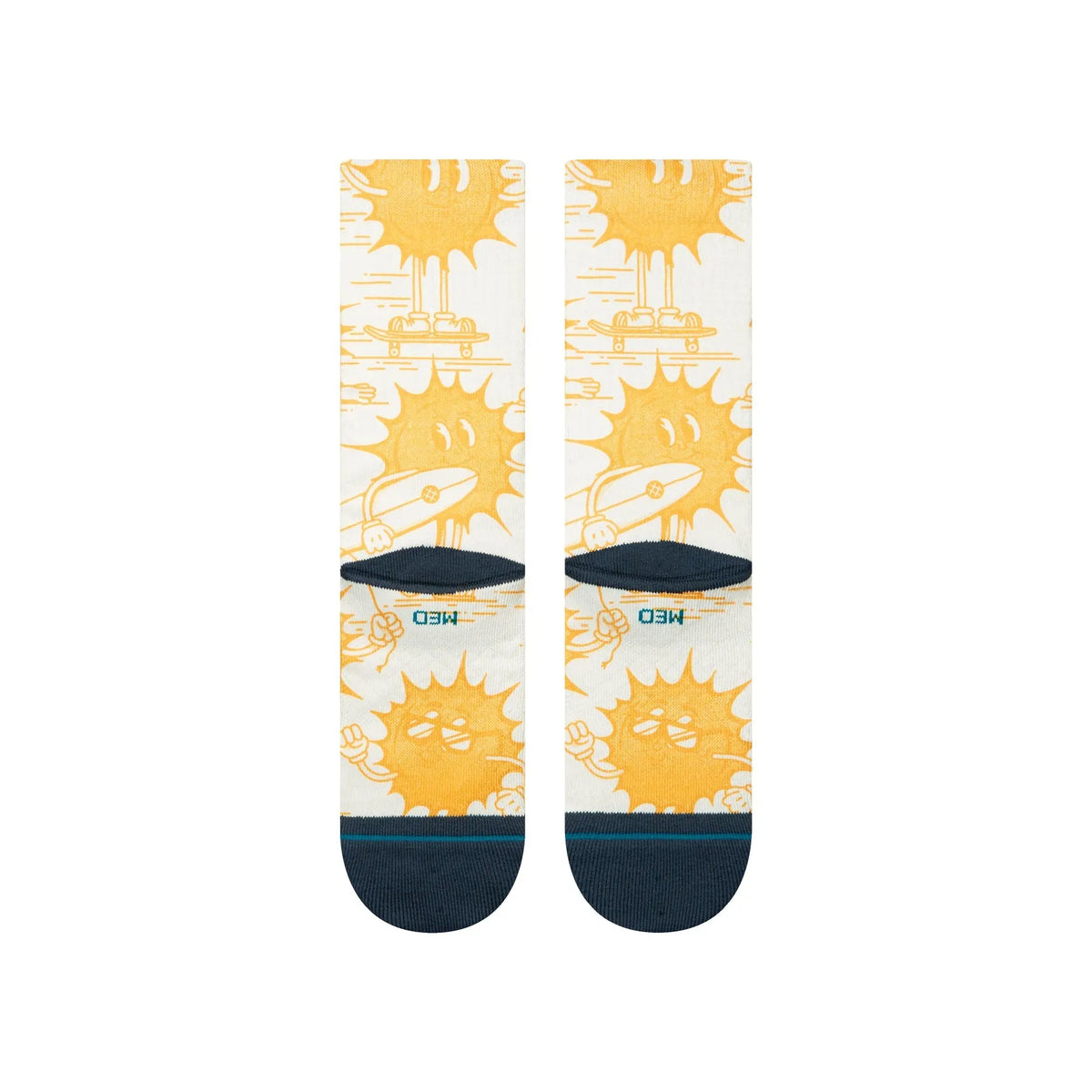 Stance - Chaussettes - Sonnys Crew jaune - photo 3