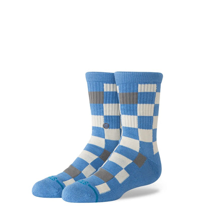 Stance - Chaussettes - Kids Chef Check bleu - photo 1