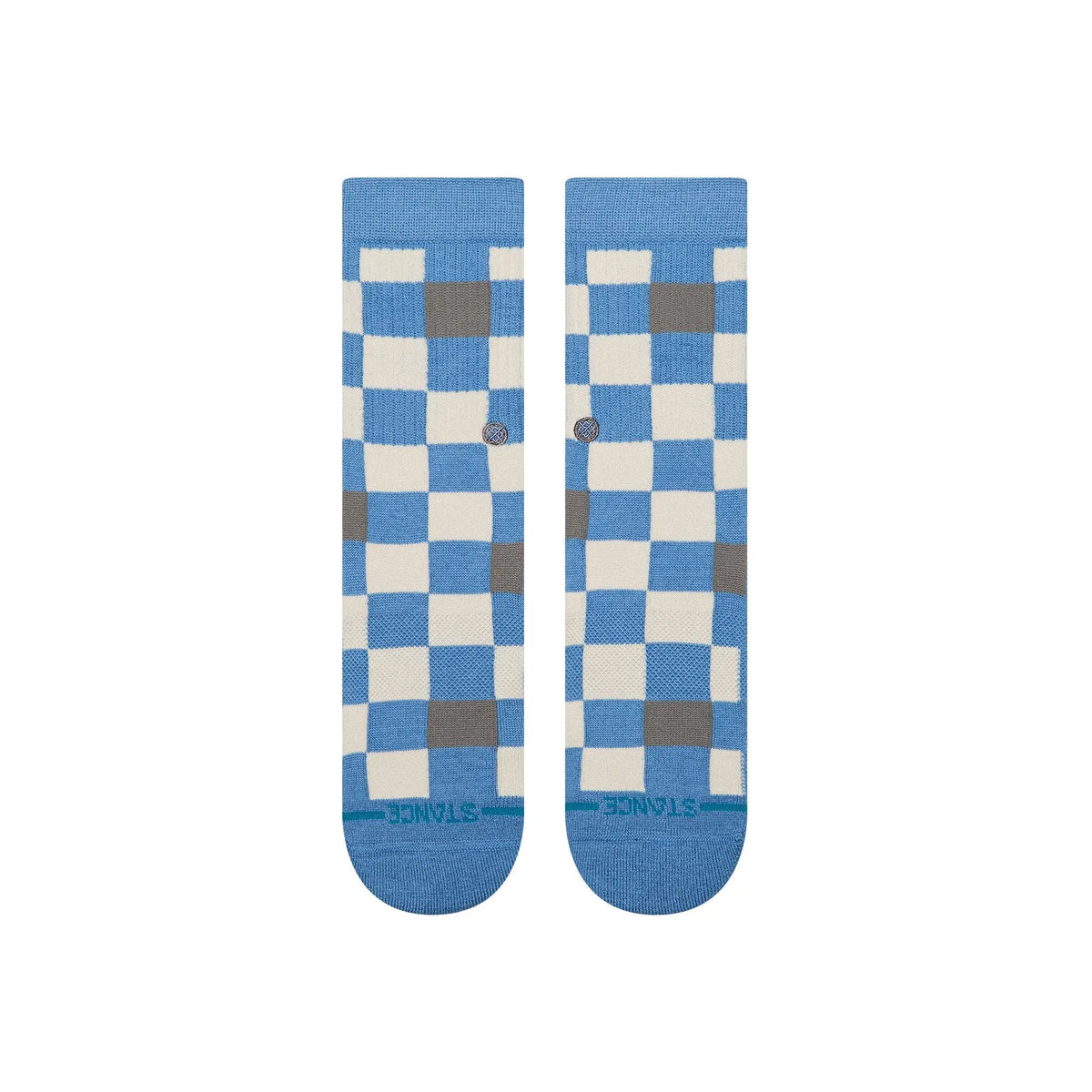 Stance - Chaussettes - Kids Chef Check bleu - photo 2