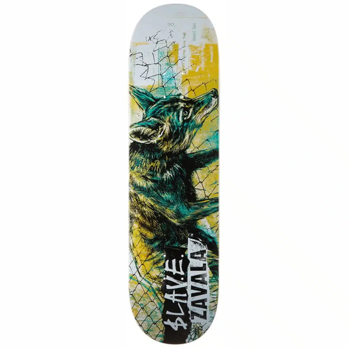 Slave - Planches de skate - Wild Life Zavala jaune - photo 1