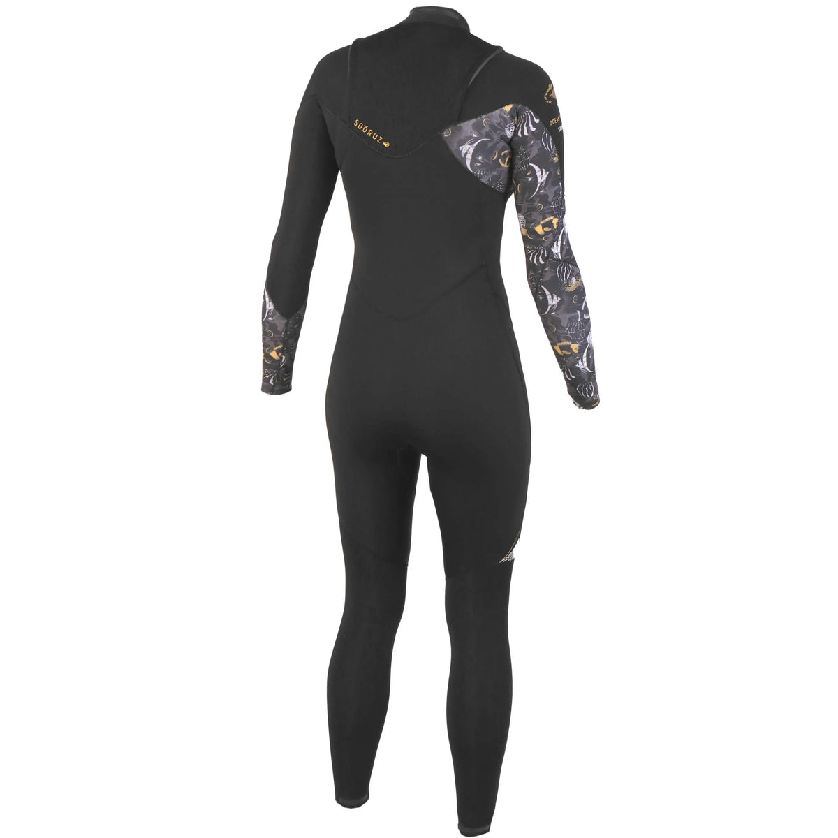 Soöruz - Fullsuit Women 3/2 FZ Divine Organic Oysterprene - noir - photo 2