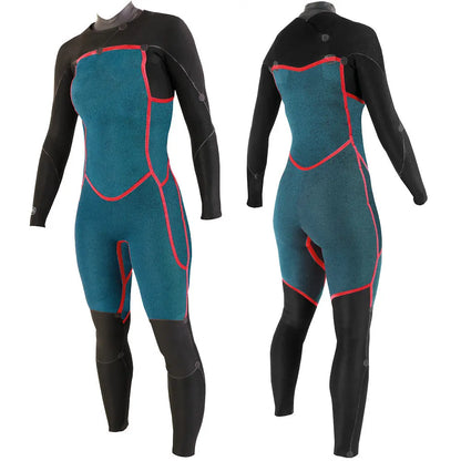 Soöruz - Fullsuit Women 3/2 FZ Divine Organic Oysterprene - noir - photo 3
