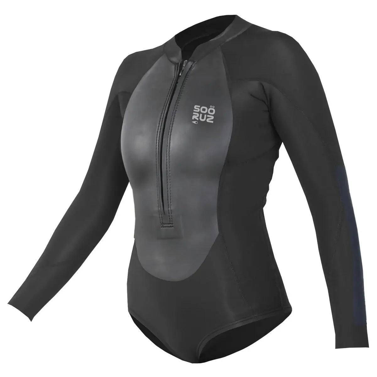 Soöruz - Shorty Women 1/1 LS Mini Zip Divine Organic Oysterprene - Rose - photo 1
