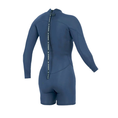 Soöruz - Shorty Women 2/2 LS BZ Fly Organic Oysterprene - bleu - photo 2