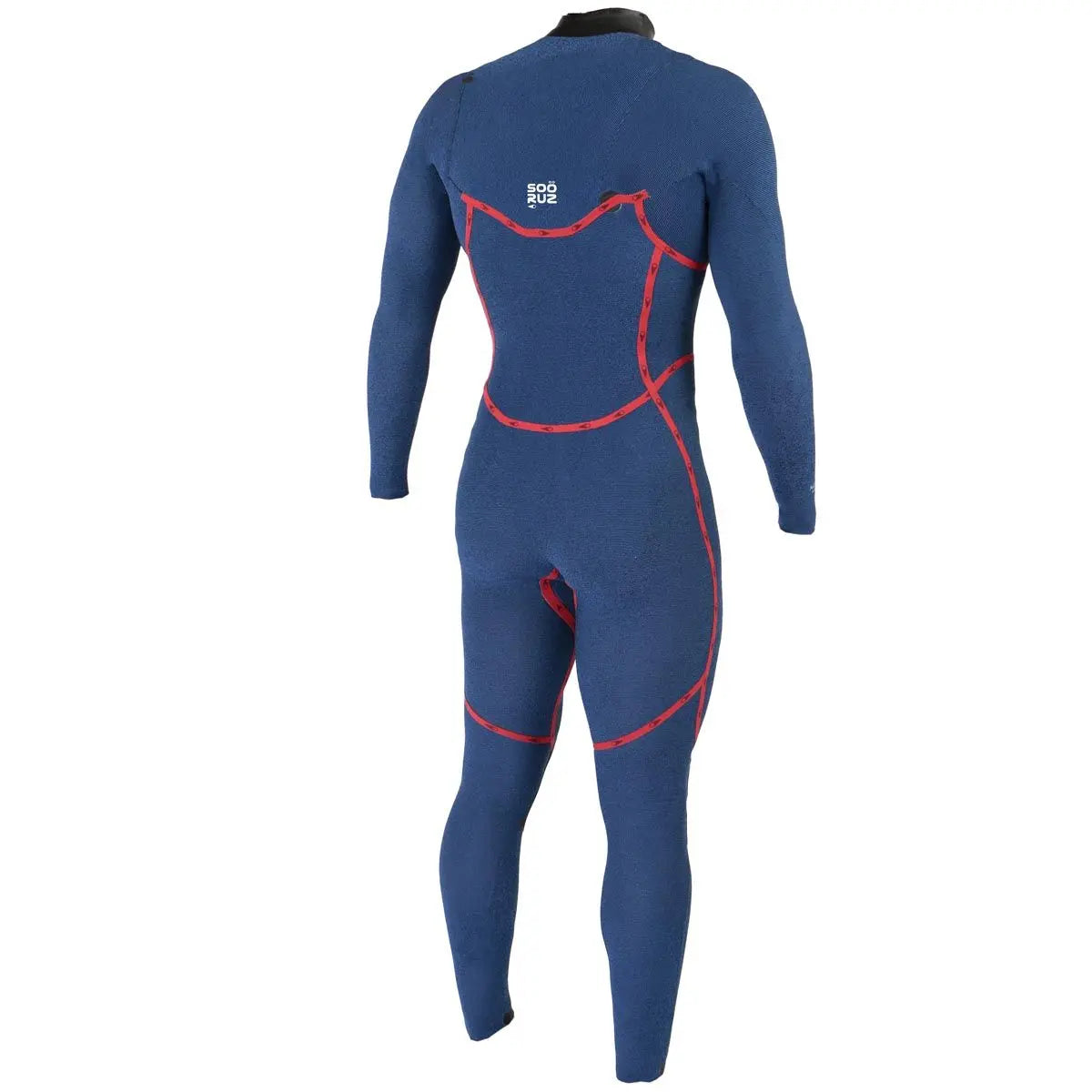Soöruz - Fullsuit Men 4/3 CZ Fighter Organic Oysterprene - bleu - photo 2
