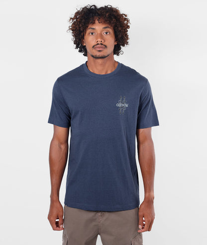 Oxbow - T-shirts - Arabesk bleu - photo 3