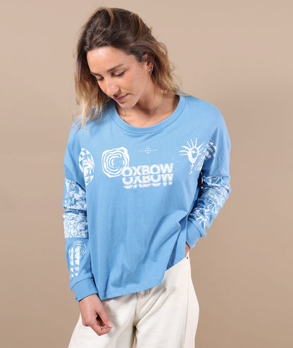 Oxbow - T-shirts - Random bleu - photo 1