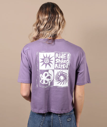 Oxbow - T-shirts - Brodyflo violet - photo 3