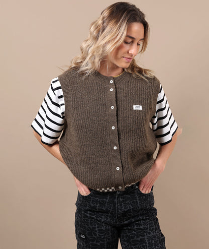 Oxbow - Pulls & mailles - Horizon marron - photo 2