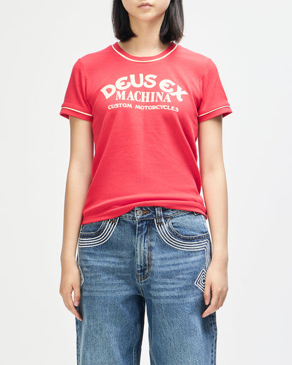 Deus ex machina - T-shirts - Lost World Tee rouge - photo 1