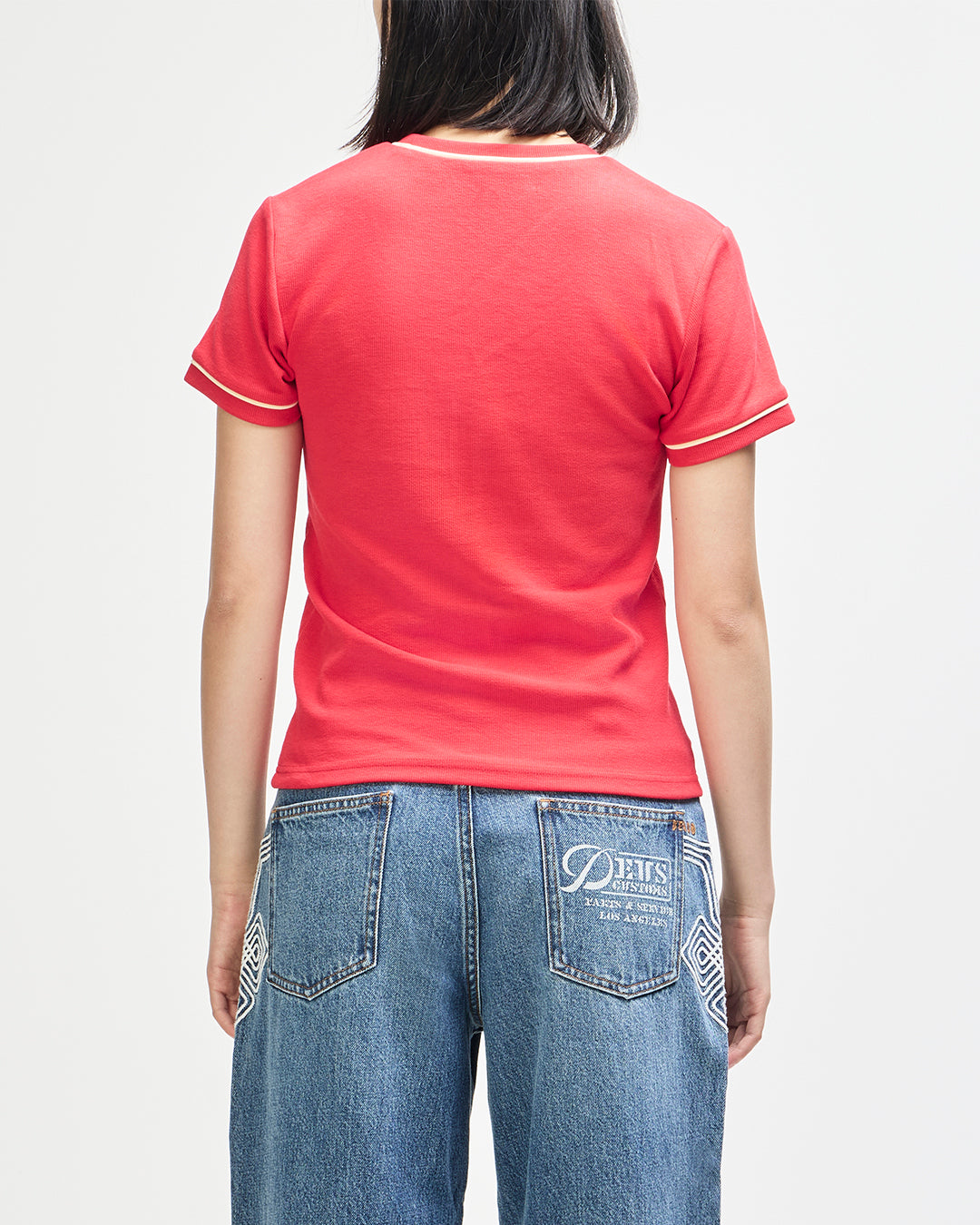 Deus ex machina - T-shirts - Lost World Tee rouge - photo 2