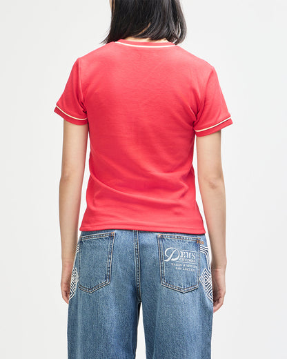 Deus ex machina - T-shirts - Lost World Tee rouge - photo 2