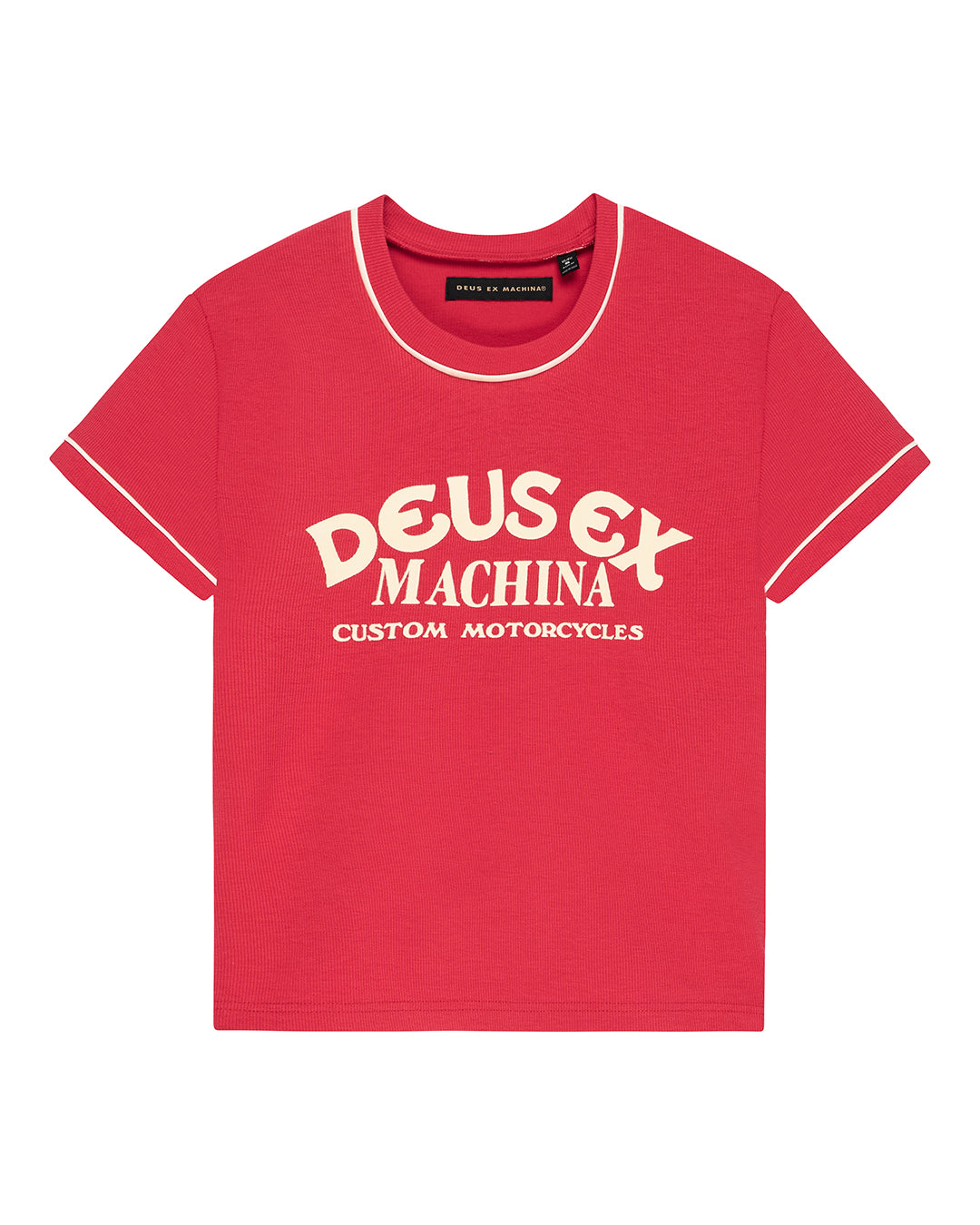 Deus ex machina - T-shirts - Lost World Tee rouge - photo 3