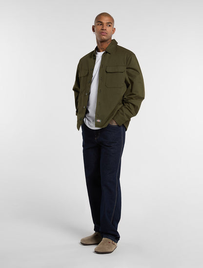 Dickies - Vestes & surchemises - 247 shacket deep depths vert - photo 3