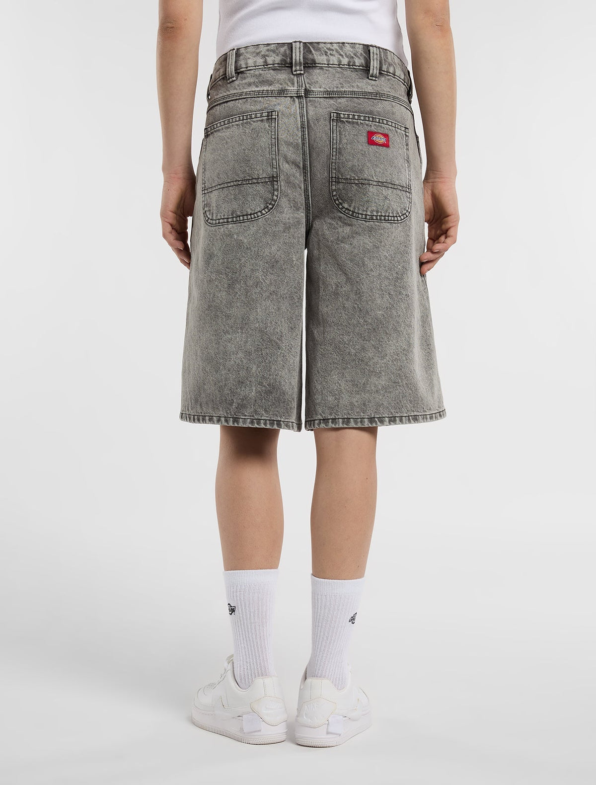 Dickies - Shorts - 13 in loose denim heritage gris - photo 2