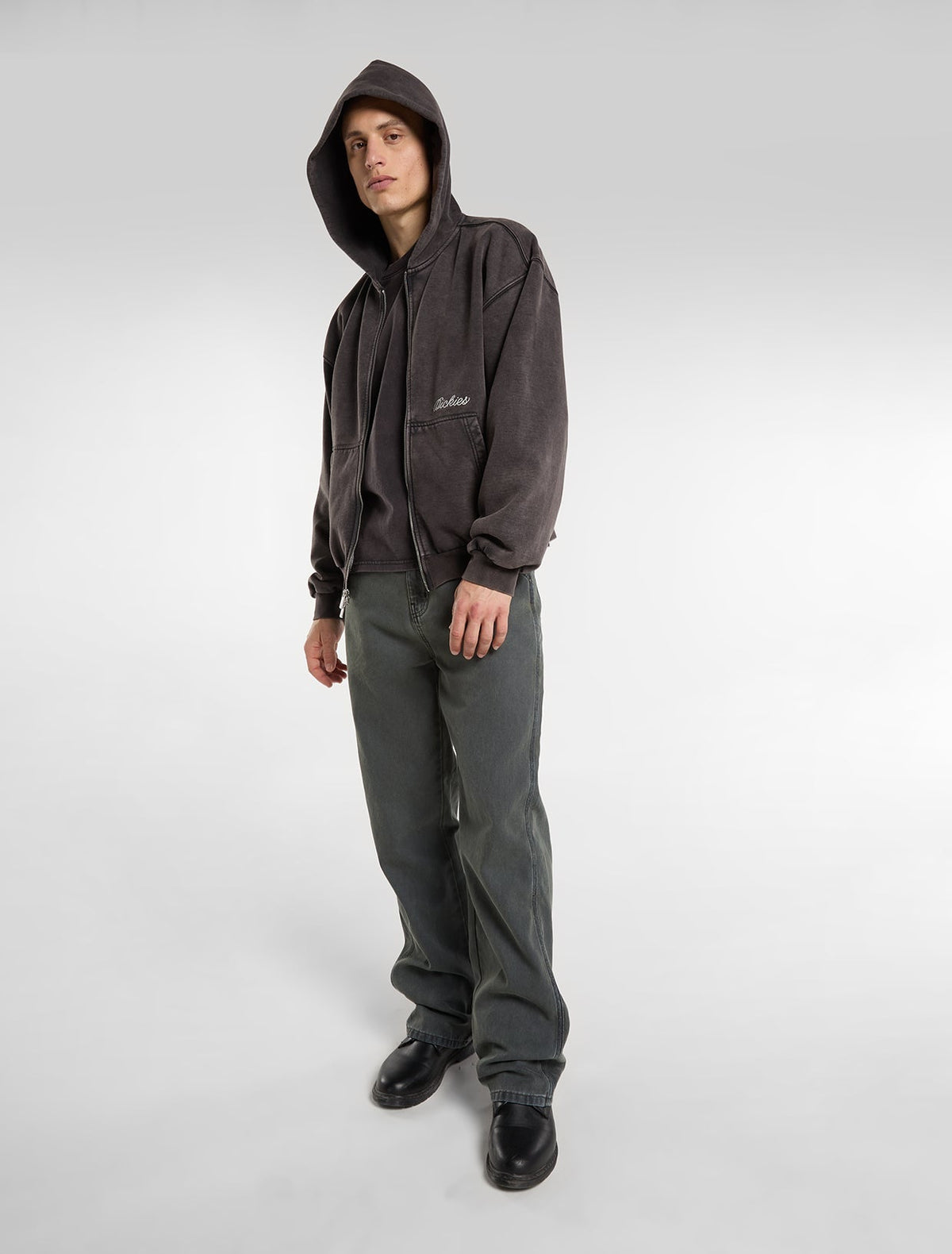 Dickies - Sweats & hoodies - Baker zipped hoodie noir - photo 3
